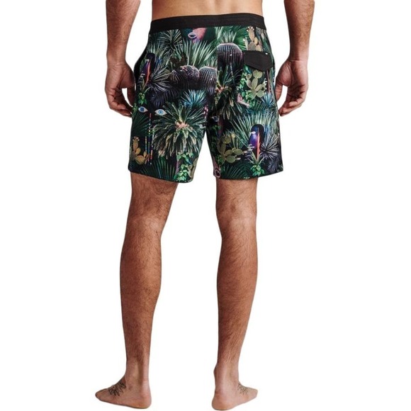 ROARK MEN'S CHILLER JARDIN OASIS 17”Boardshorts Size 28 - Picture 3 of 13